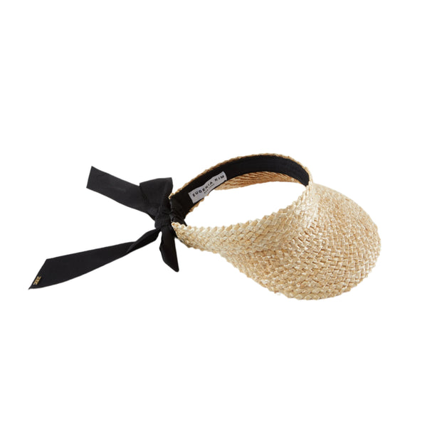 eugenia kim Ricky Natural Straw Visor