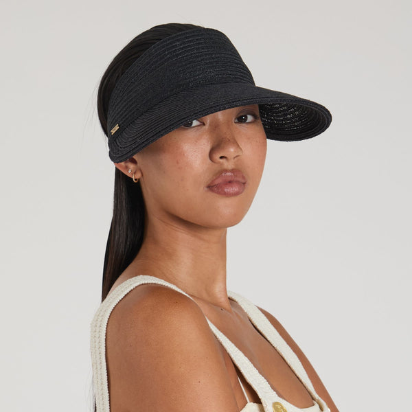 eugenia kim Ricky Vented Hemp Packable Visor