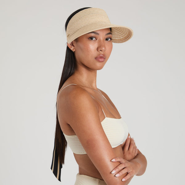 eugenia kim Ricky Vented Hemp Packable Visor