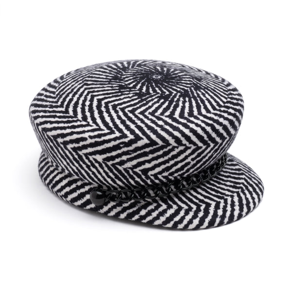 eugenia kim Sabrina in Black/Ivory Herringbone