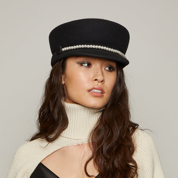 Eugenia Kim Sabrina Wool-Felt Cap