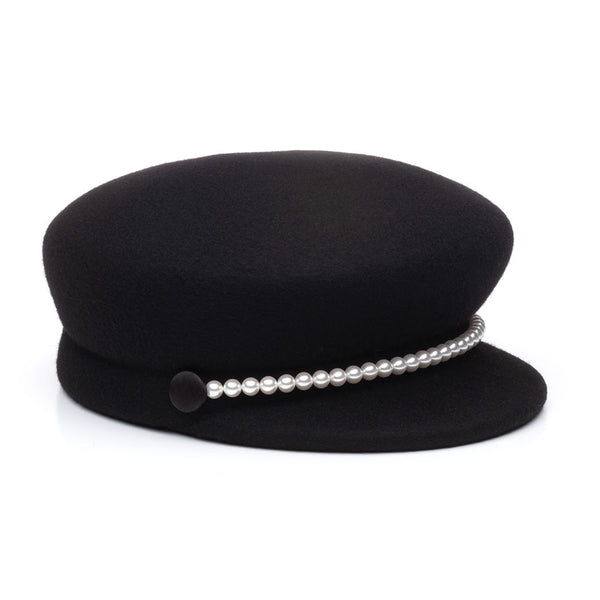 eugenia kim Sabrina Wool-Felt Cap