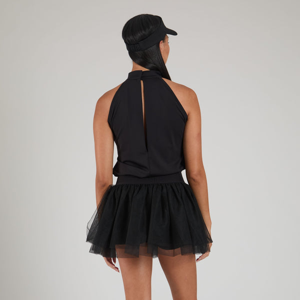 Eugenia Kim Sofia Mock-Neck Tennis Top