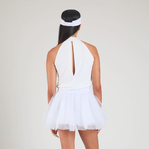 Eugenia Kim Sofia Mock-Neck Tennis Top