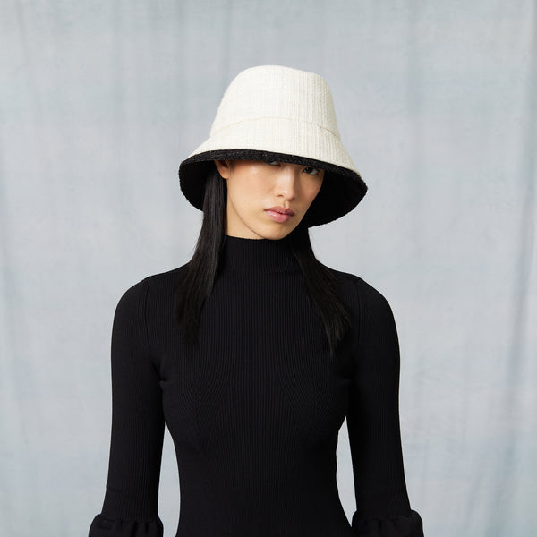 Eugenia Kim Suzuki Tweed Bucket Hat