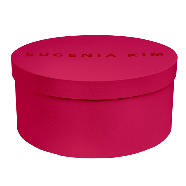 Eugenia Kim Tall Hat Box In Fuchsia