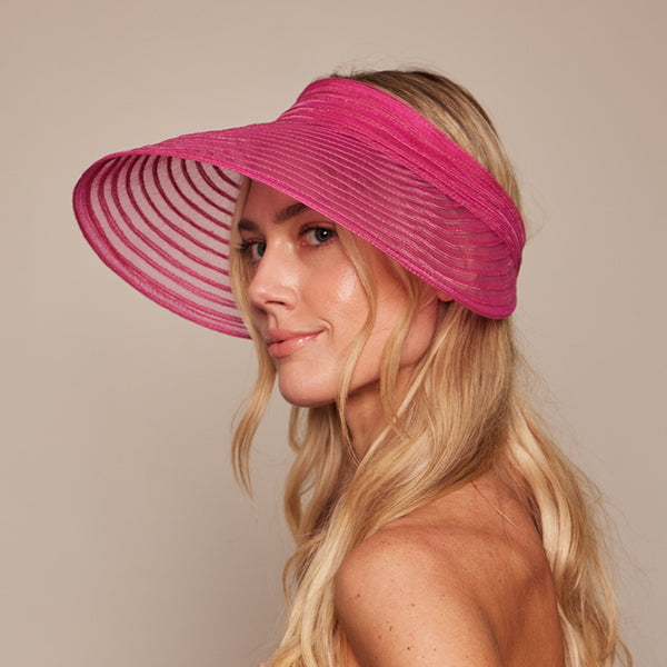 Eugenia Kim Trixie Horsehair Packable Visor