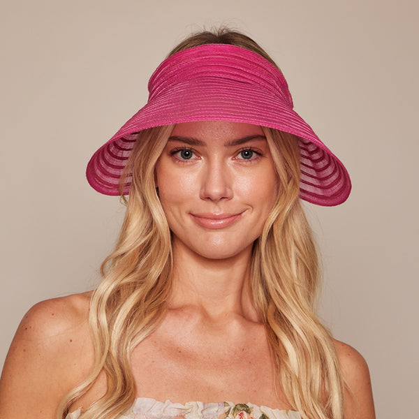 Eugenia Kim Trixie Horsehair Packable Visor