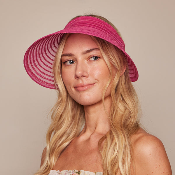 Eugenia Kim Trixie Horsehair Packable Visor