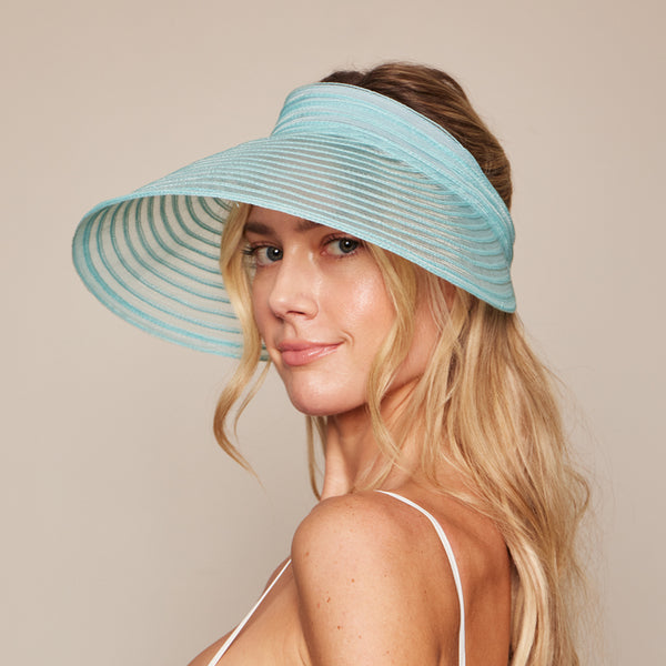 Eugenia Kim Trixie Horsehair Packable Visor