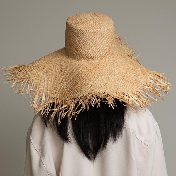 Eugenia Kim Valentina Raffia Wide-Brim Sunhat