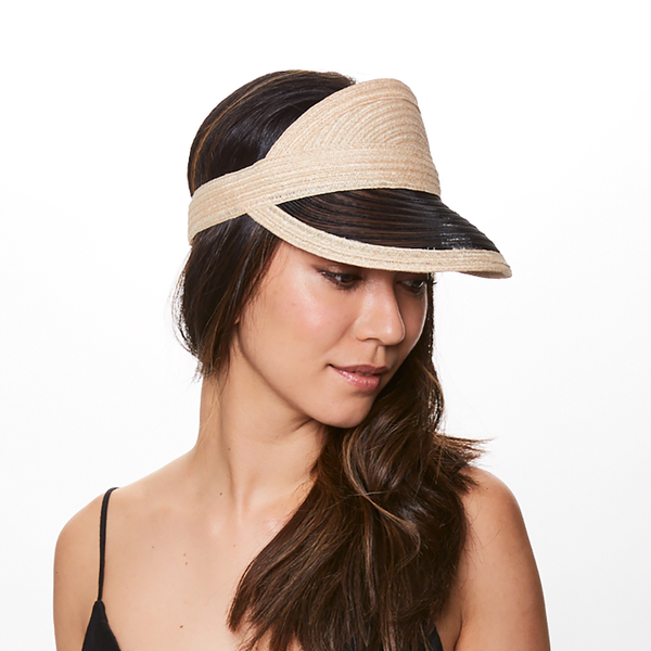 Eugenia Kim Vicky Hemp/Horsehair Visor