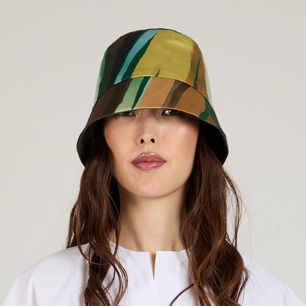 Eugenia Kim Yuki Linen Reversible Bucket Hat