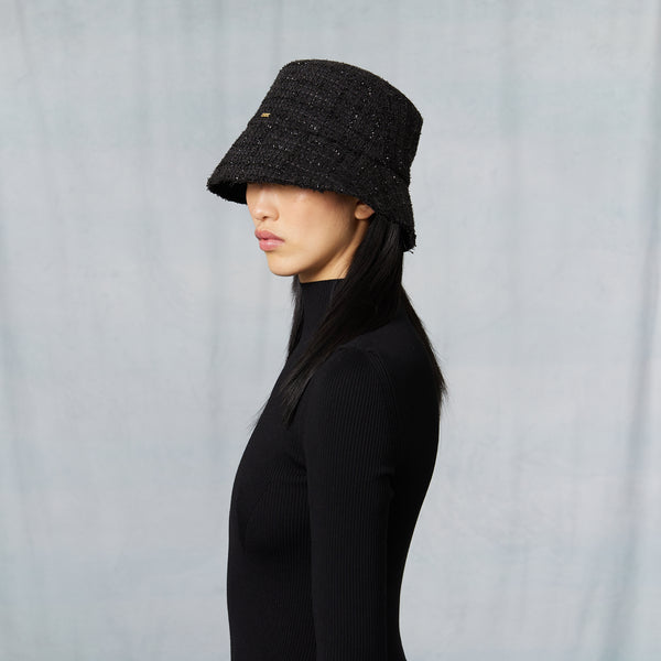 Eugenia Kim Yuki Tweed Bucket Hat