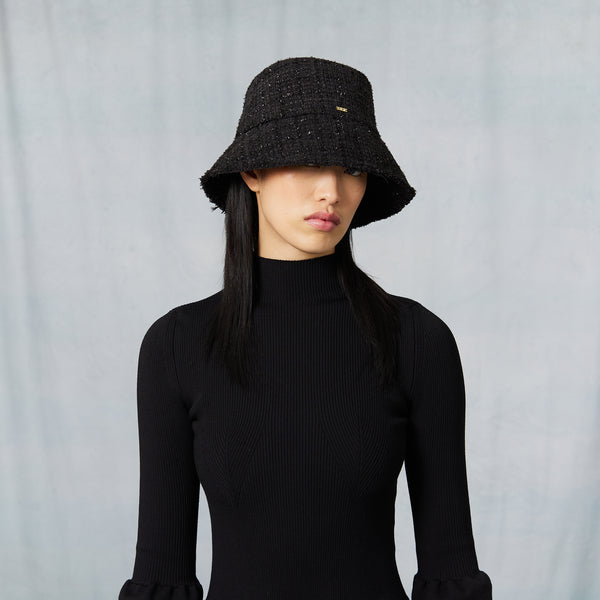 Eugenia Kim Yuki Tweed Bucket Hat