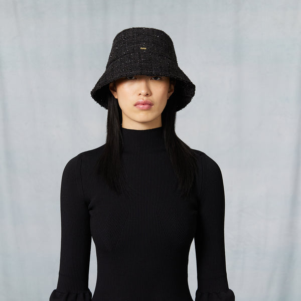 Eugenia Kim Yuki Tweed Bucket Hat