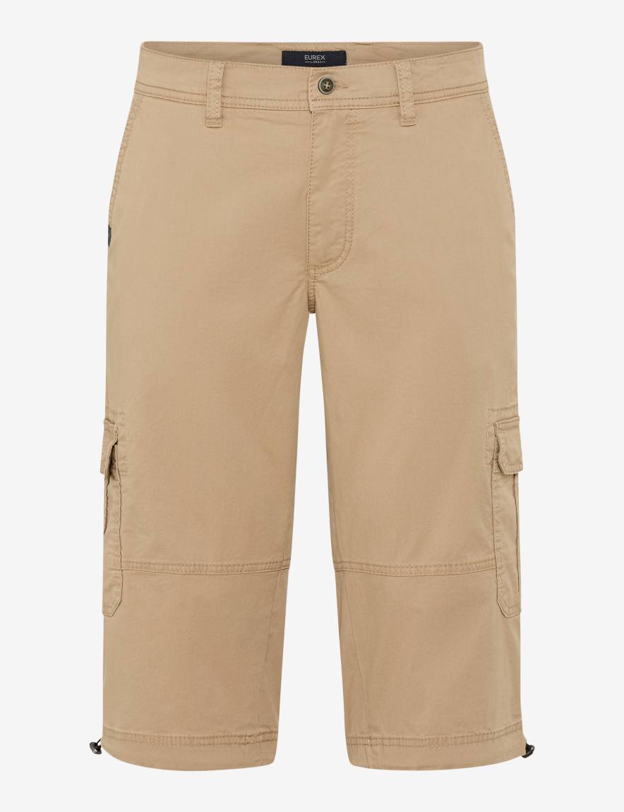 eurex by brax Men's fashion Bermudas | Pants Style BILL Brown Regular Fit