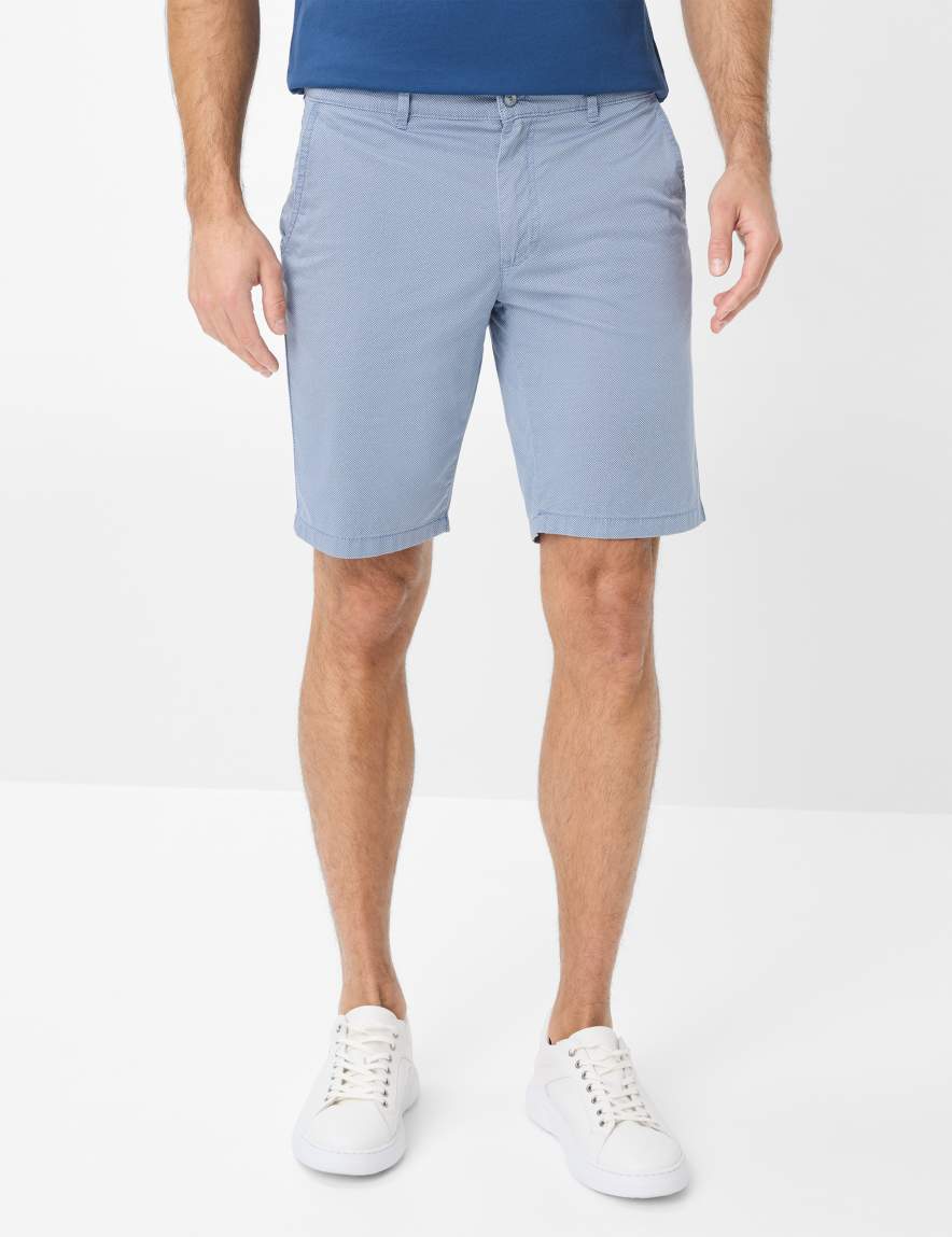eurex by brax Men's fashion Bermudas | Pants Style BOZEN Blue Regular Fit