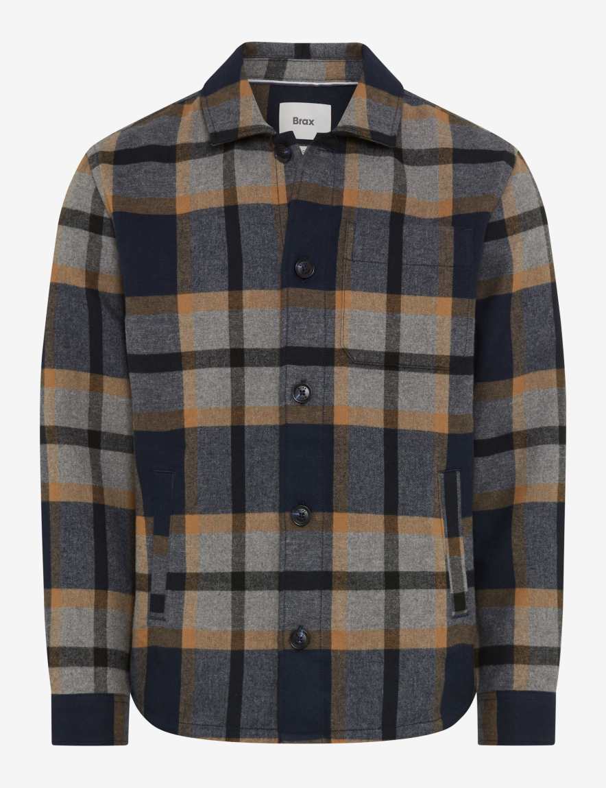 eurex by brax Men's fashion Cardigans | Jackets Style SANTIAGO Blue