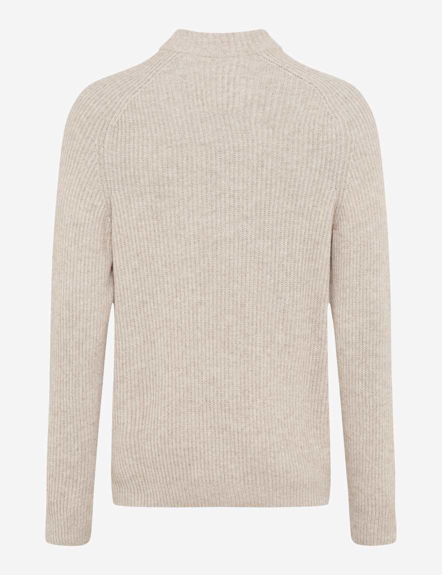 Eurex By Brax Men's Fashion Cardigans Style JORIS Light Beige