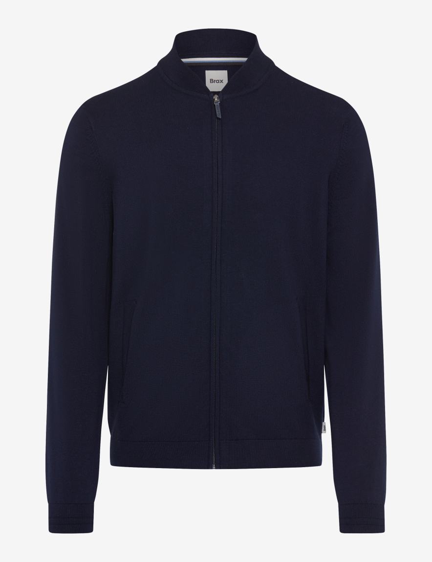 eurex by brax Men's fashion Cardigans Style JOSHUA Blue ➜ - buy at Brax