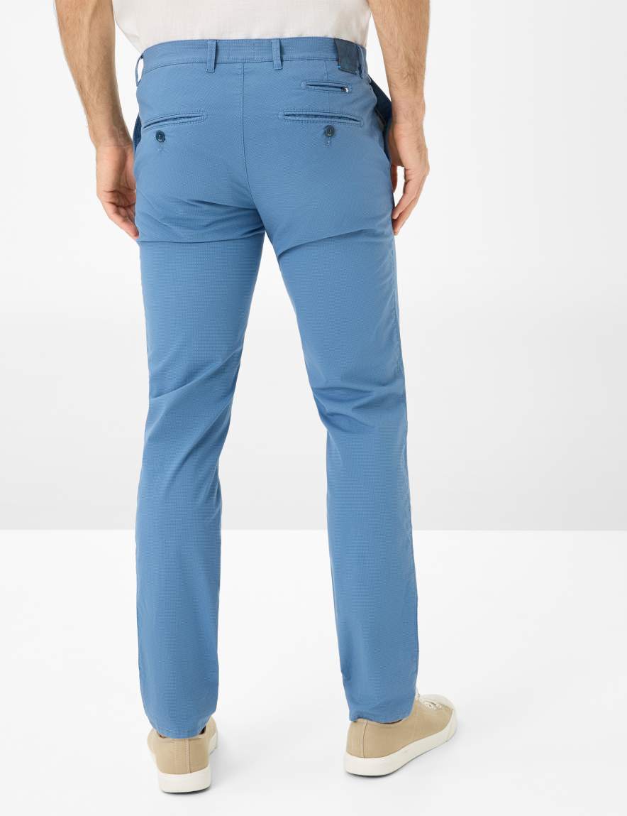Eurex By Brax Men's Fashion Chinos | Pants Style FABIO Blue Modern Fit