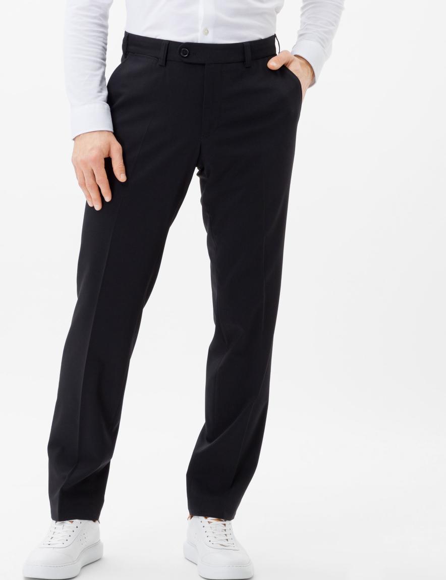 eurex by brax Men's fashion Chinos | Pants Style JAN Black Regular Fit