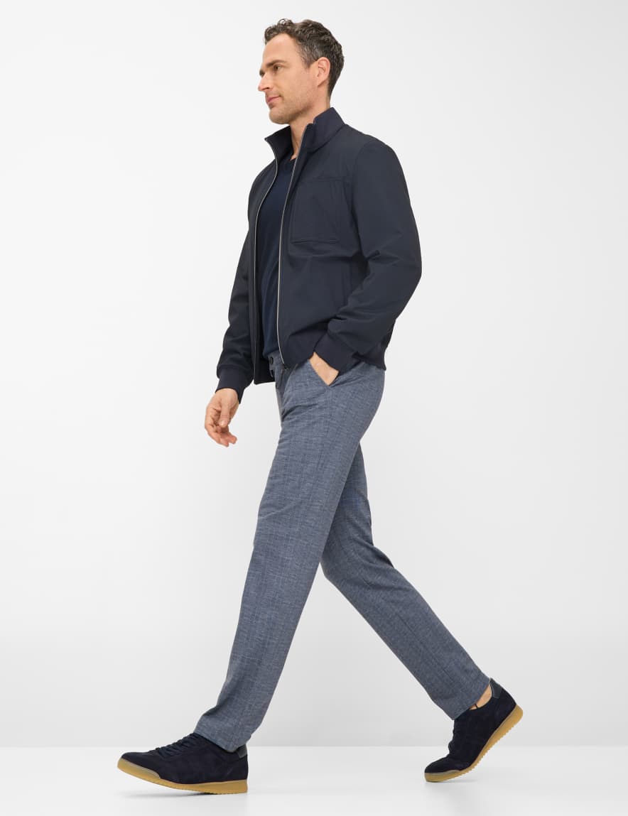 Eurex By Brax Men's Fashion Chinos | Pants Style THILO Blue Regular Fit