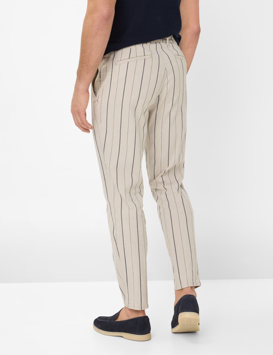 Eurex By Brax Men's Fashion Chinos | Pants Style TINO Beige Relaxed Fit