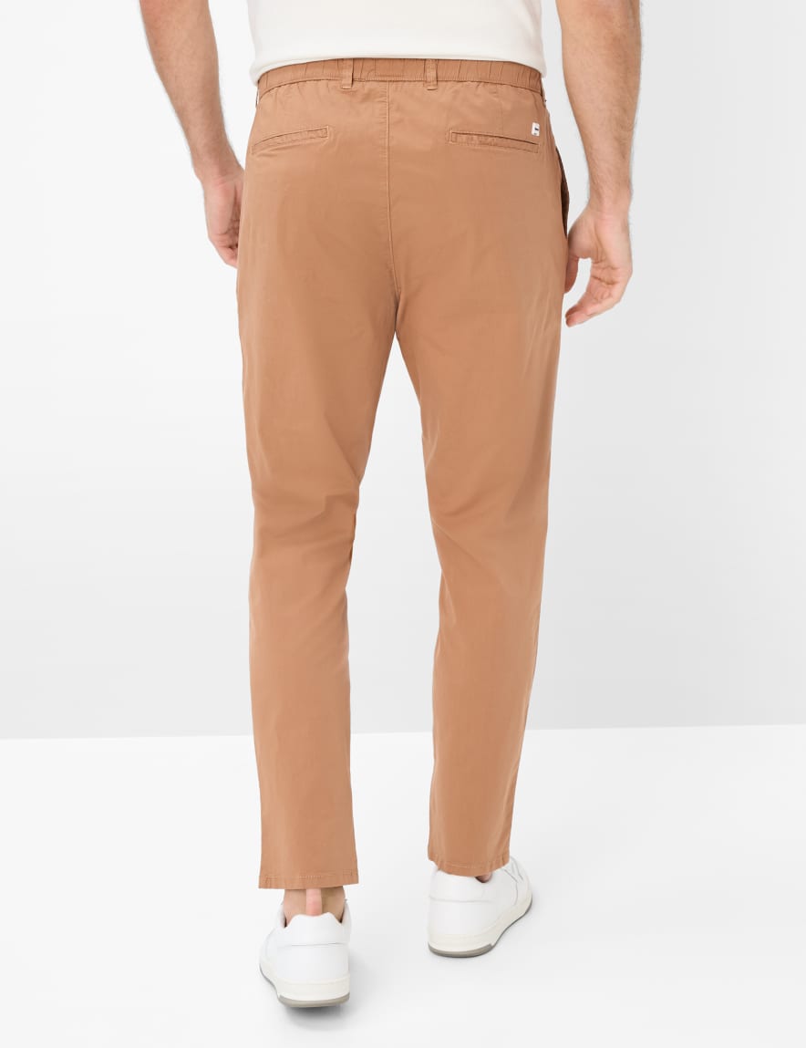 Eurex By Brax Men's Fashion Chinos | Pants Style TINO Brown Relaxed Fit