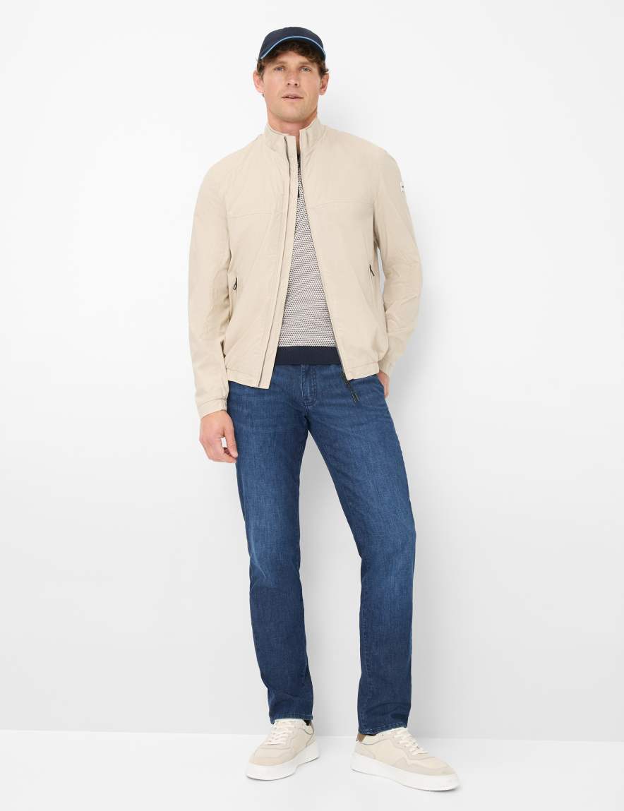 Eurex By Brax Men's Fashion Jackets Style CALVIN Beige ➜ - Buy At Brax