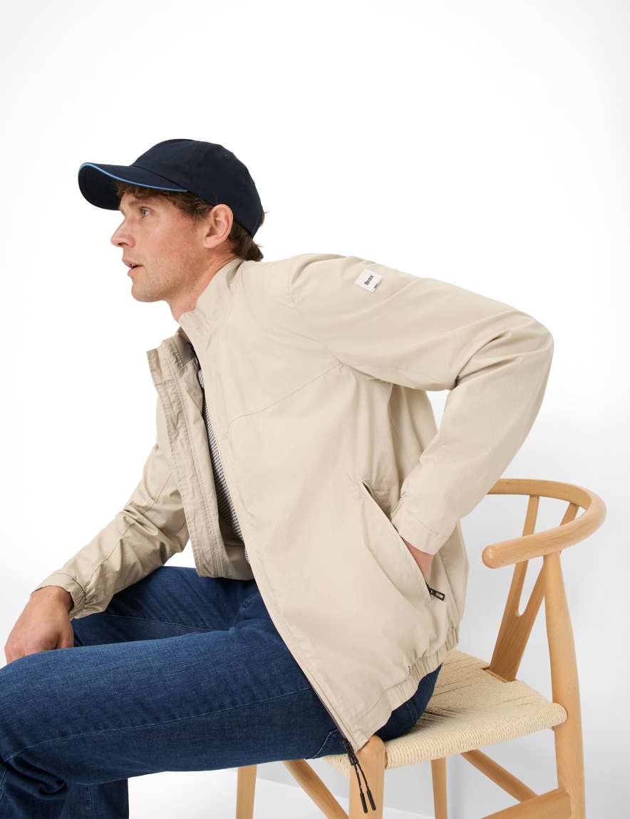 Eurex By Brax Men's Fashion Jackets Style CALVIN Beige ➜ - Buy At Brax