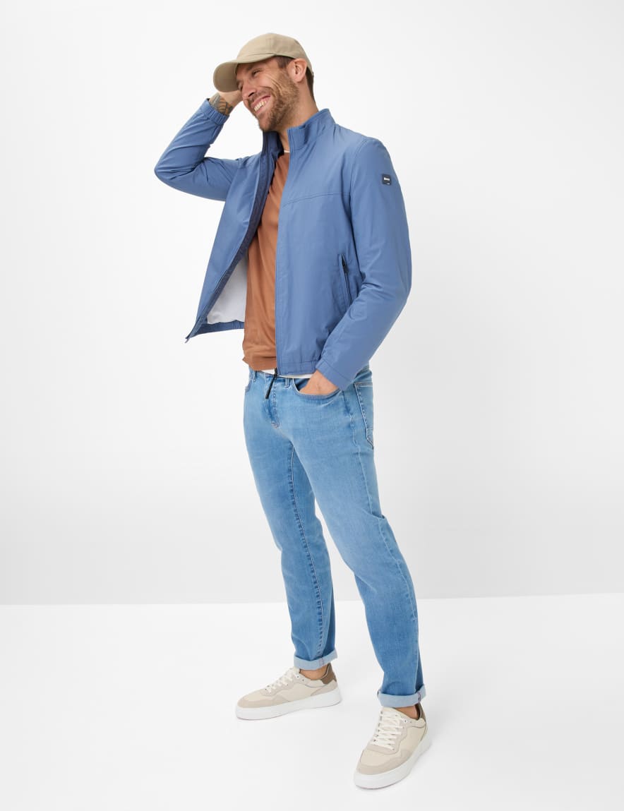 Eurex By Brax Men's Fashion Jackets Style CALVIN Blue ➜ - Buy Now At Brax