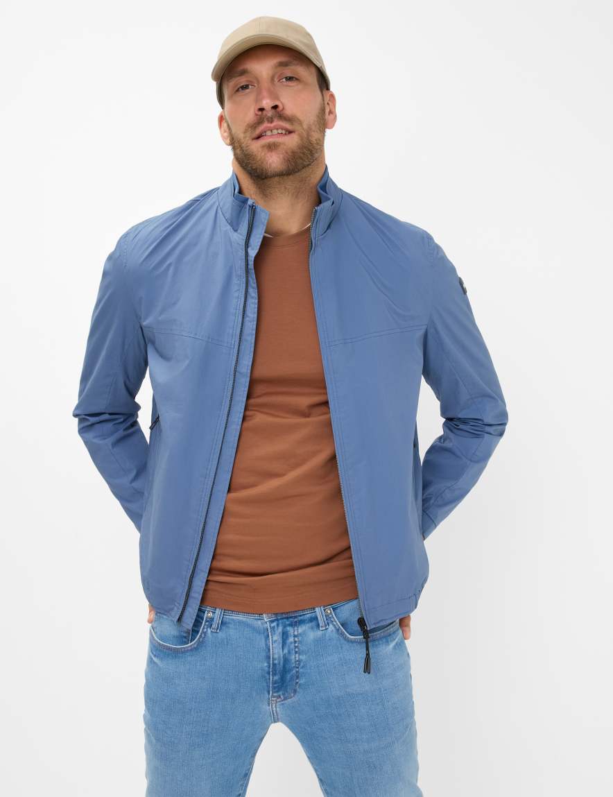 eurex by brax Men's fashion Jackets Style CALVIN Blue ➜ - buy now at Brax