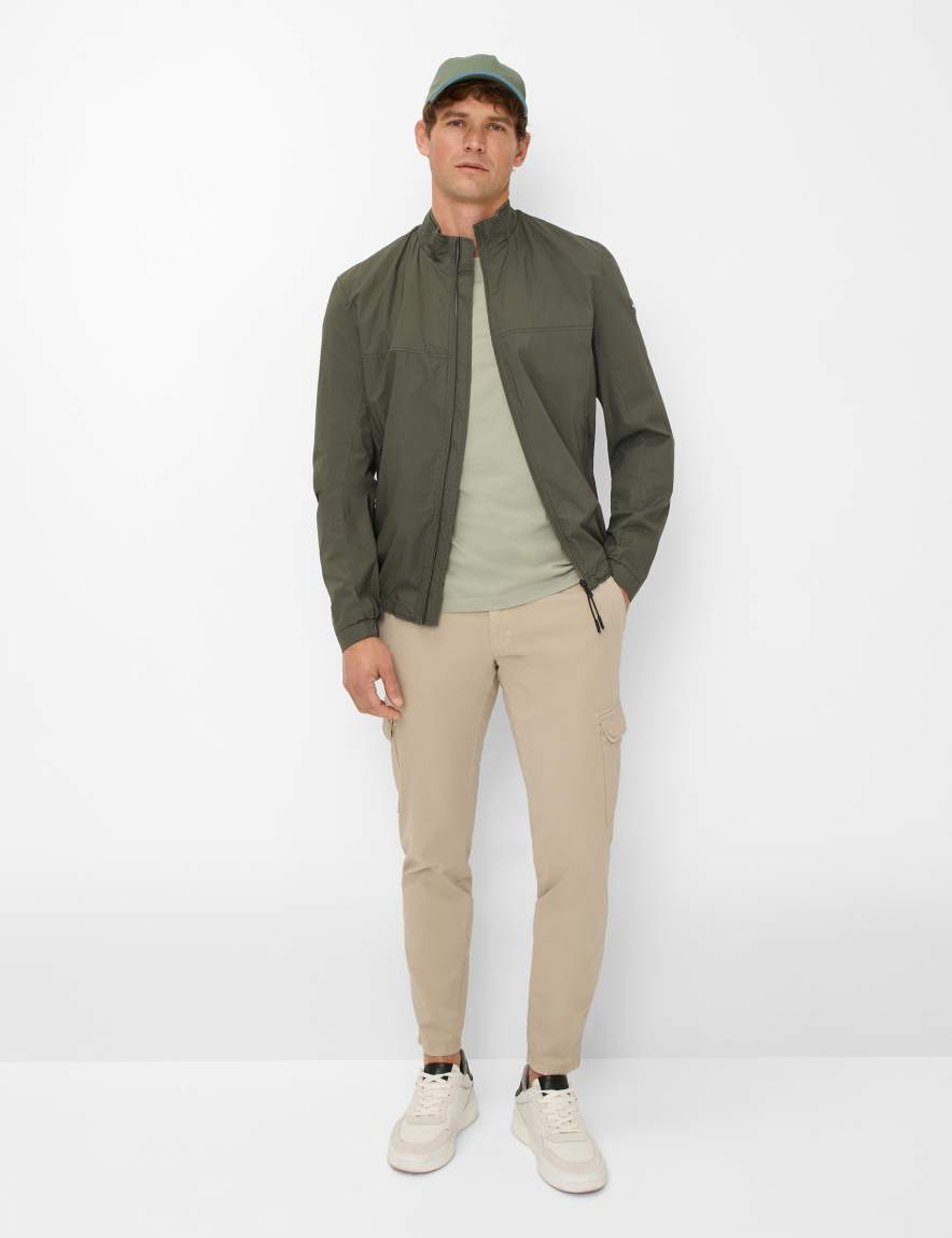 Eurex By Brax Men's Fashion Jackets Style CALVIN Green - Olive