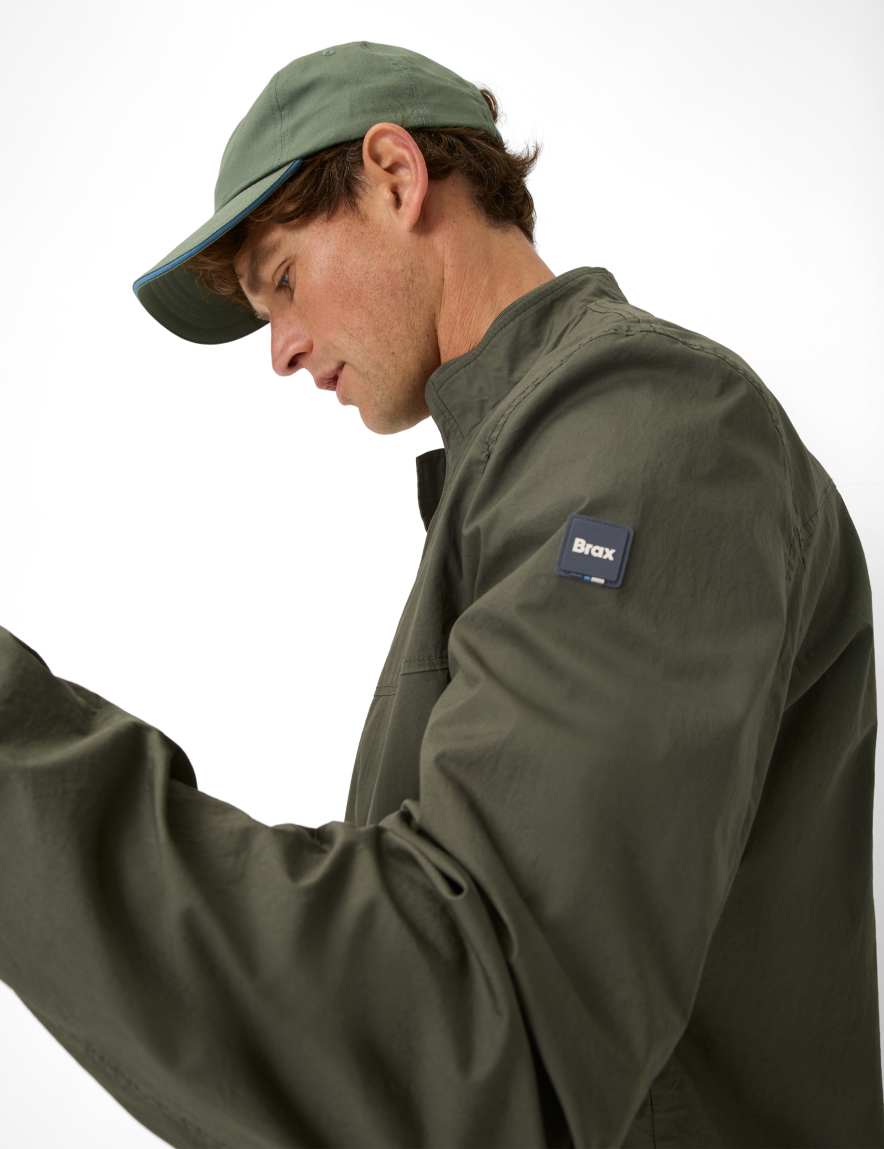 Eurex By Brax Men's Fashion Jackets Style CALVIN Green - Olive