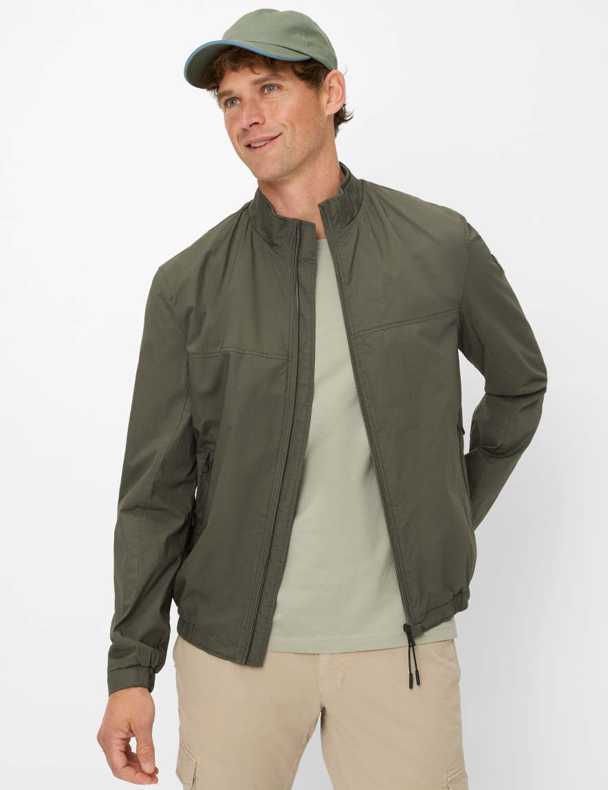 eurex by brax Men's fashion Jackets Style CALVIN Green - Olive