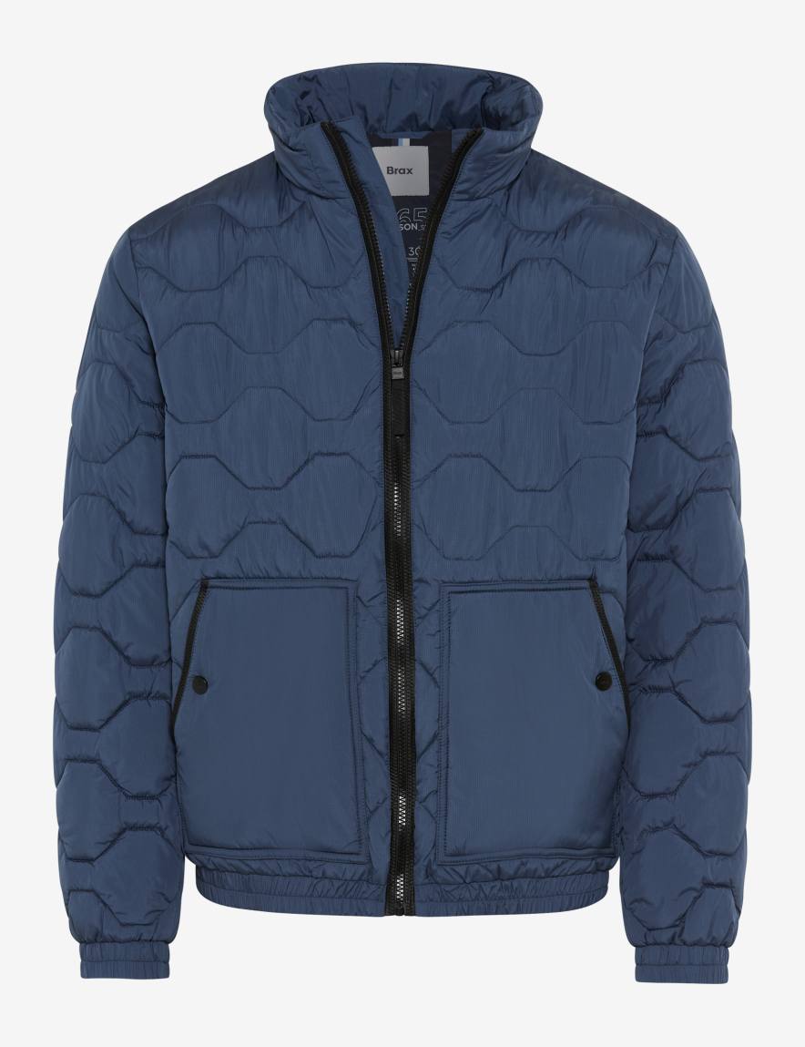 eurex by brax Men's fashion Jackets Style COMO Blue ➜ - buy now at Brax