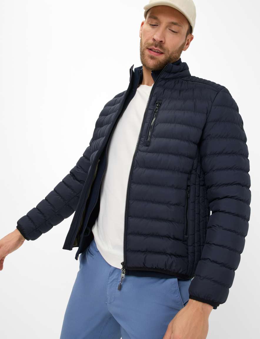 Eurex By Brax Men's Fashion Jackets Style CRAIG Dark Blue ➜ - Buy At Brax