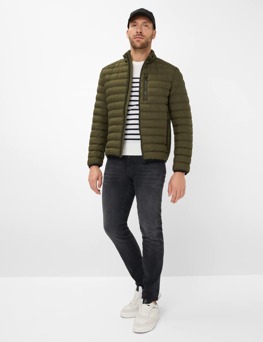 Eurex By Brax Men's Fashion Jackets Style CRAIG Green - Olive