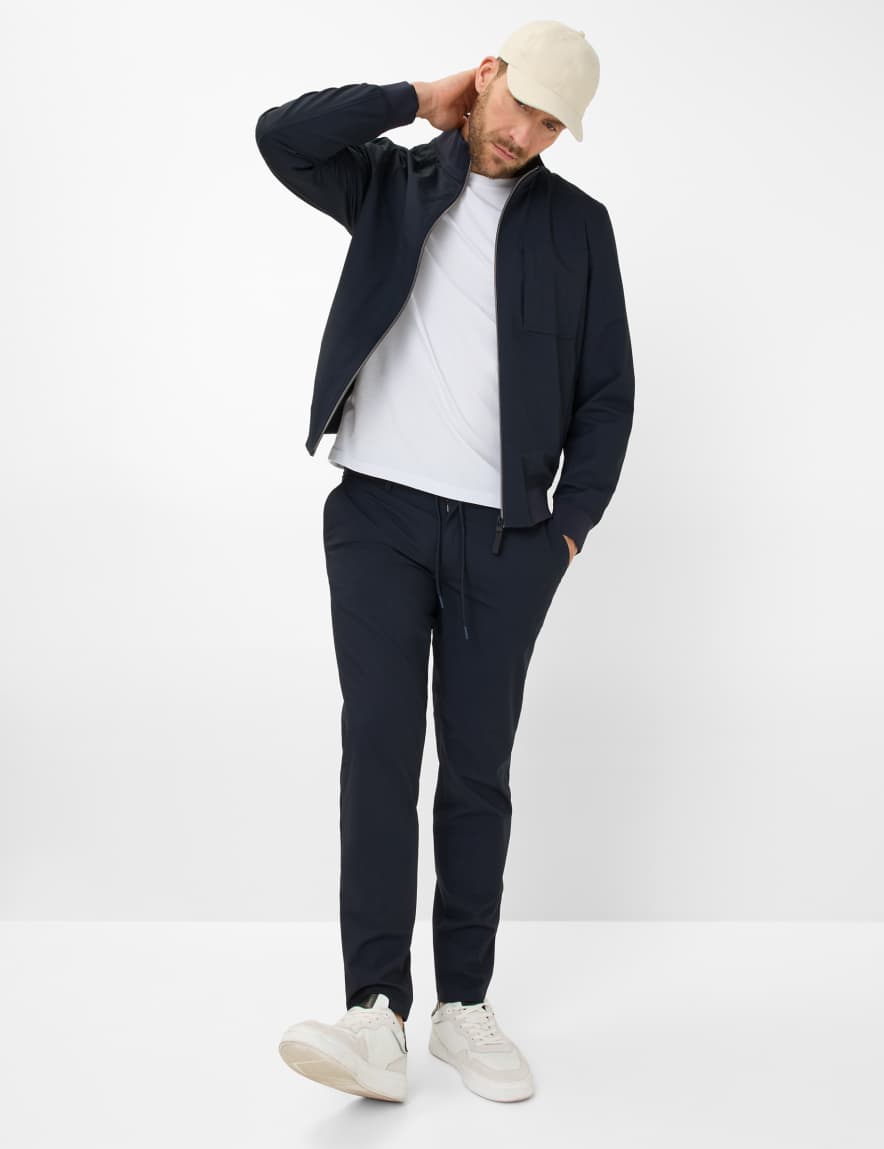 Eurex By Brax Men's Fashion Jackets Style ENZO Dark Blue ➜ - Buy At Brax