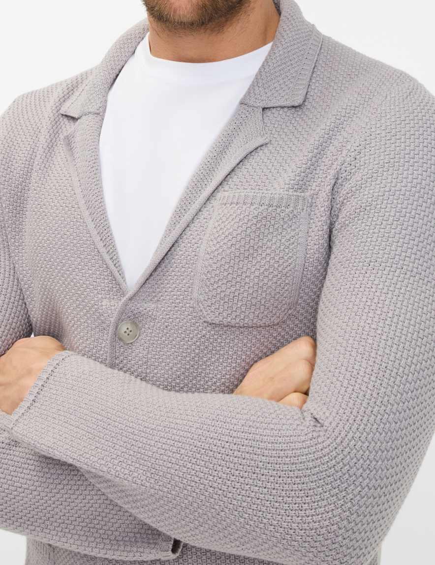 Eurex By Brax Men's Fashion Jackets Style JASPER Medium Gray