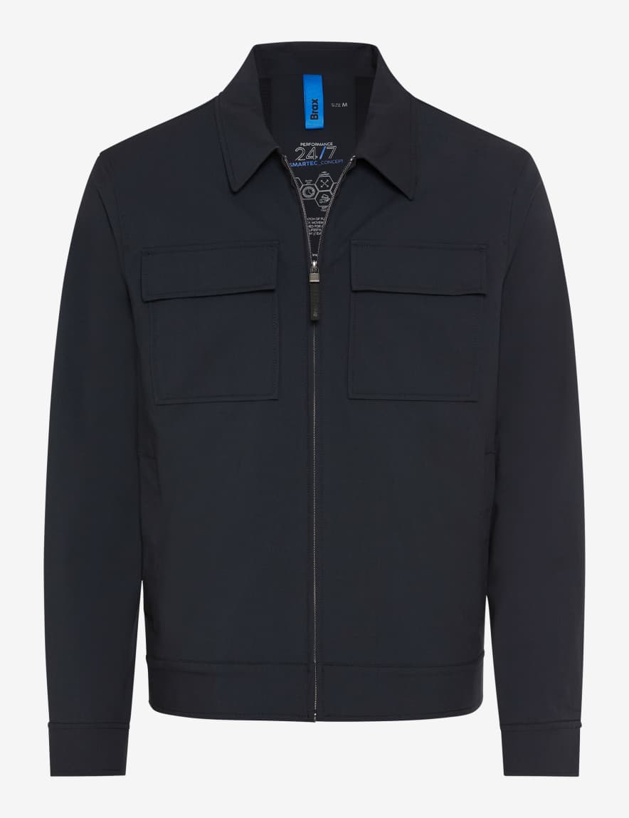 eurex by brax Men's fashion Jackets Style RENZO Dark Blue ➜ - buy at Brax