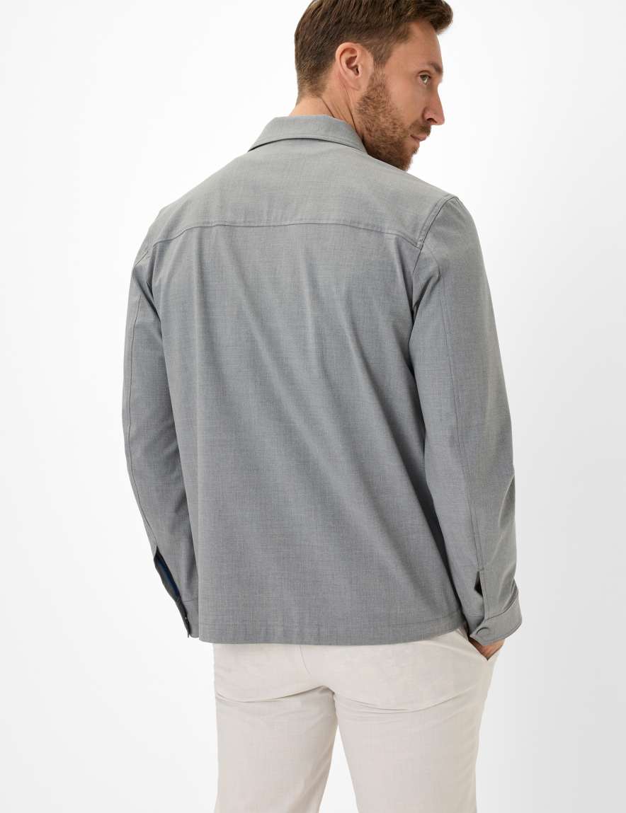 Eurex By Brax Men's Fashion Jackets Style RENZO Medium Gray