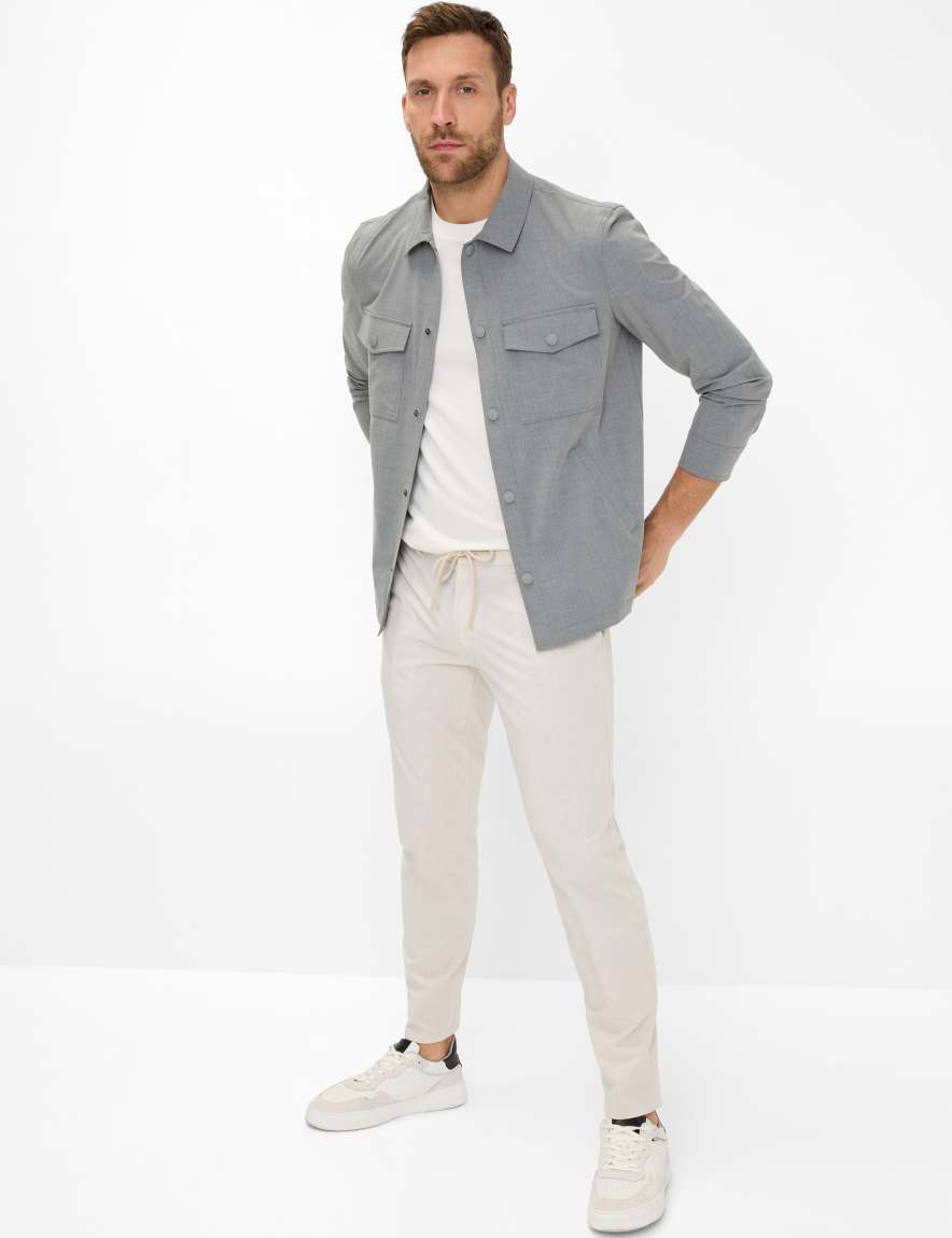 Eurex By Brax Men's Fashion Jackets Style RENZO Medium Gray