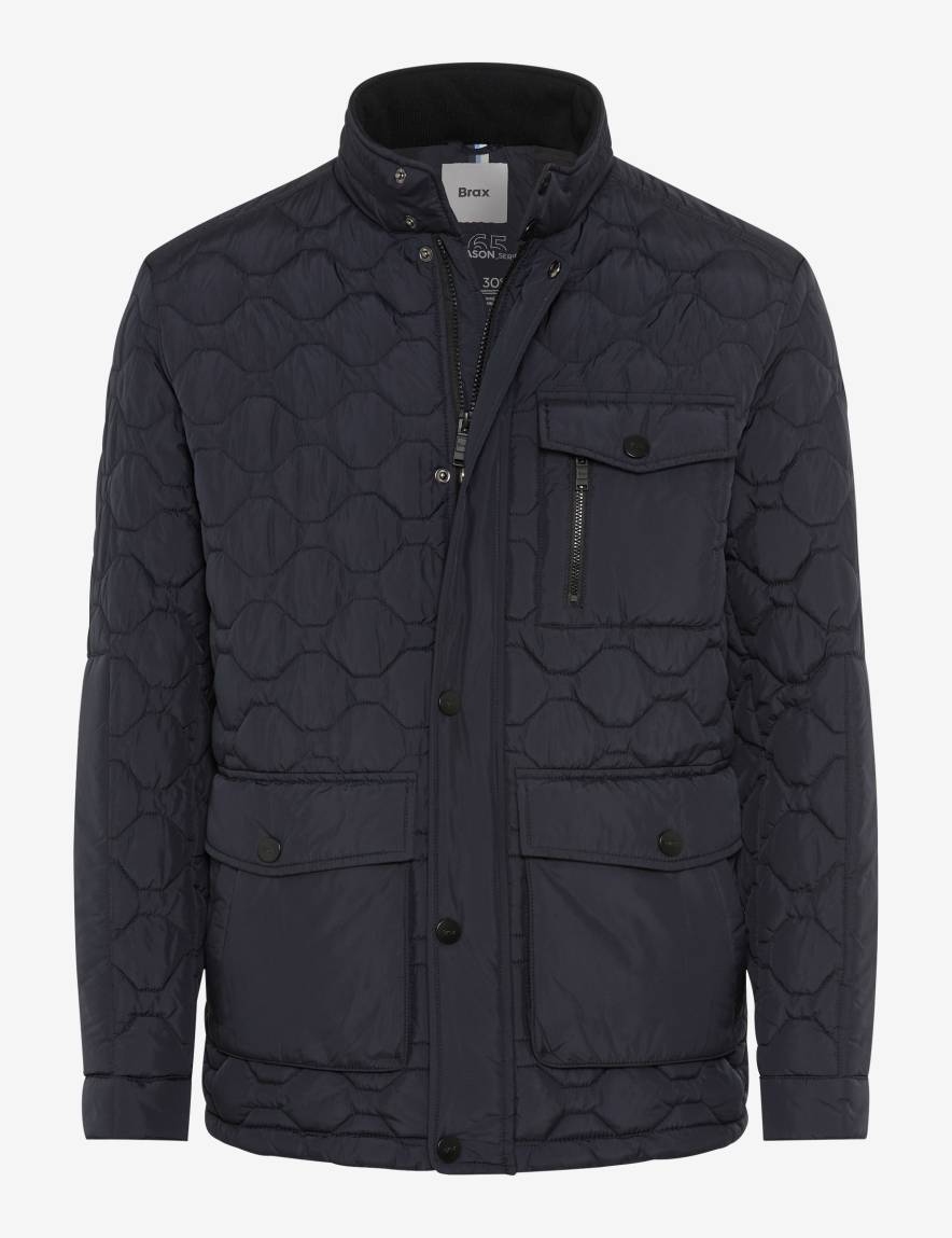 Eurex By Brax Men's Fashion Jackets Style SANTO Dark Blue ➜ - Buy At Brax
