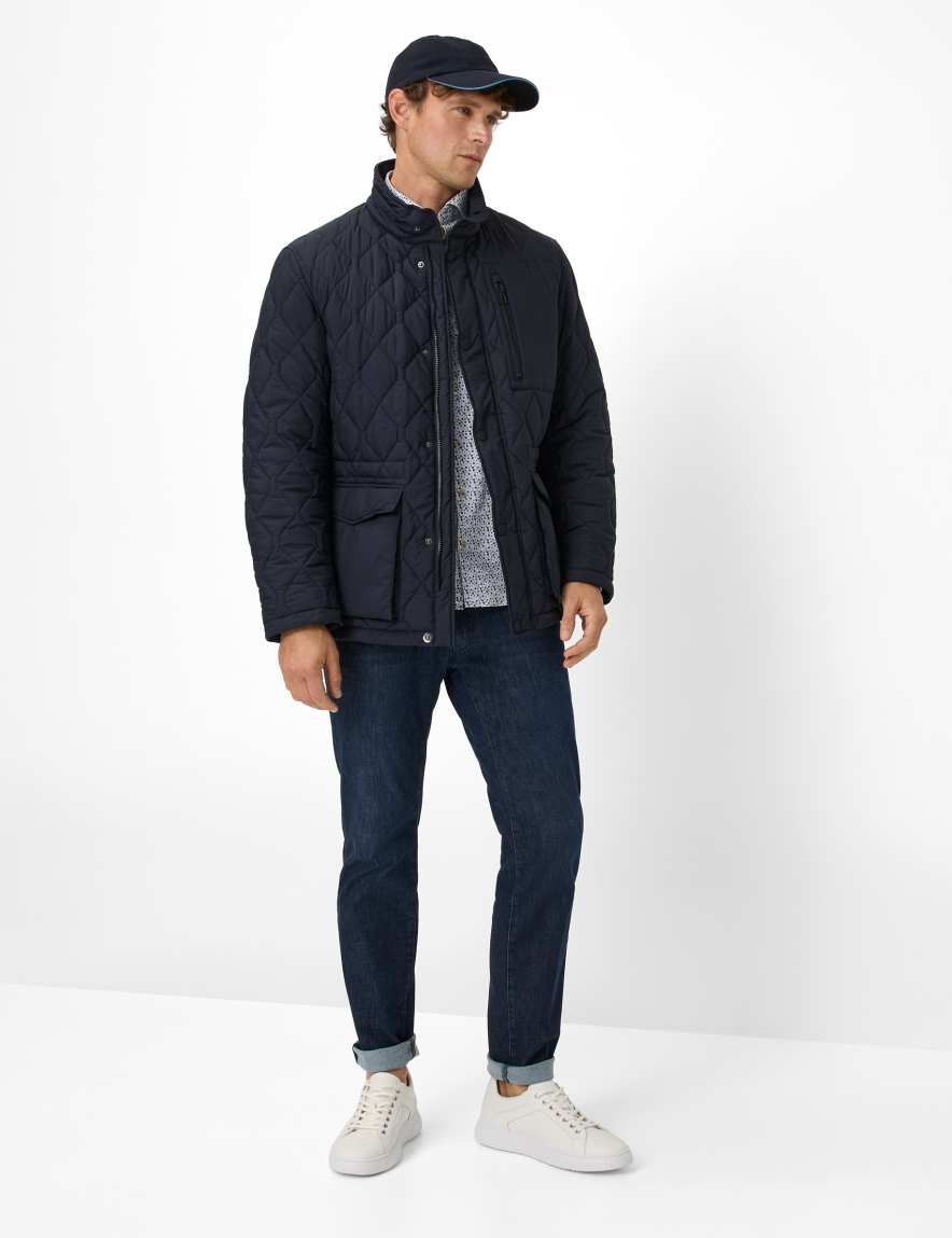 Eurex By Brax Men's Fashion Jackets Style TOKIO Dark Blue ➜ - Buy At Brax