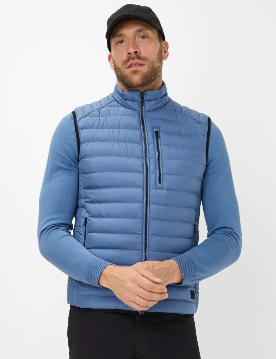 eurex by brax Men's fashion Jackets Style WILLIS Blue ➜ - buy now at Brax