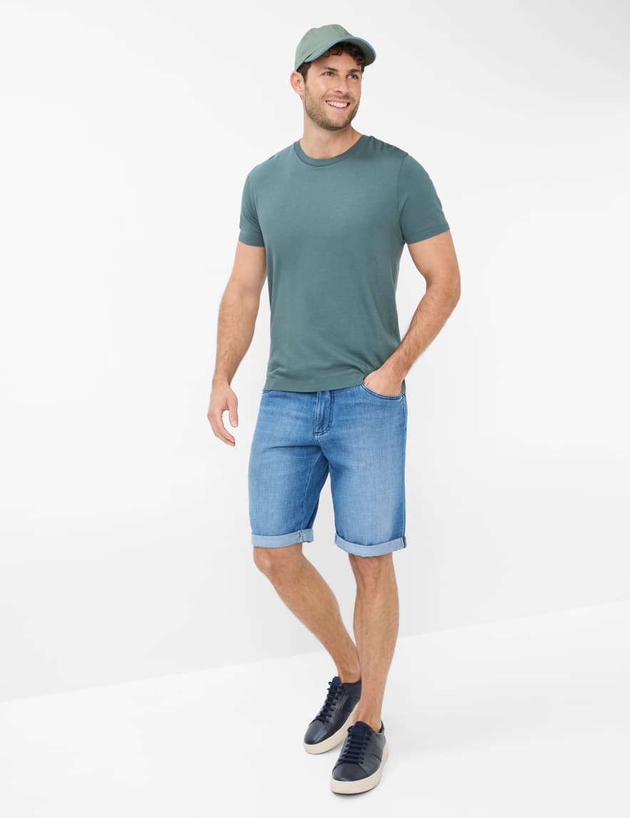 Eurex By Brax Men's Fashion Jeans | Bermudas Style BRAD Regular Fit