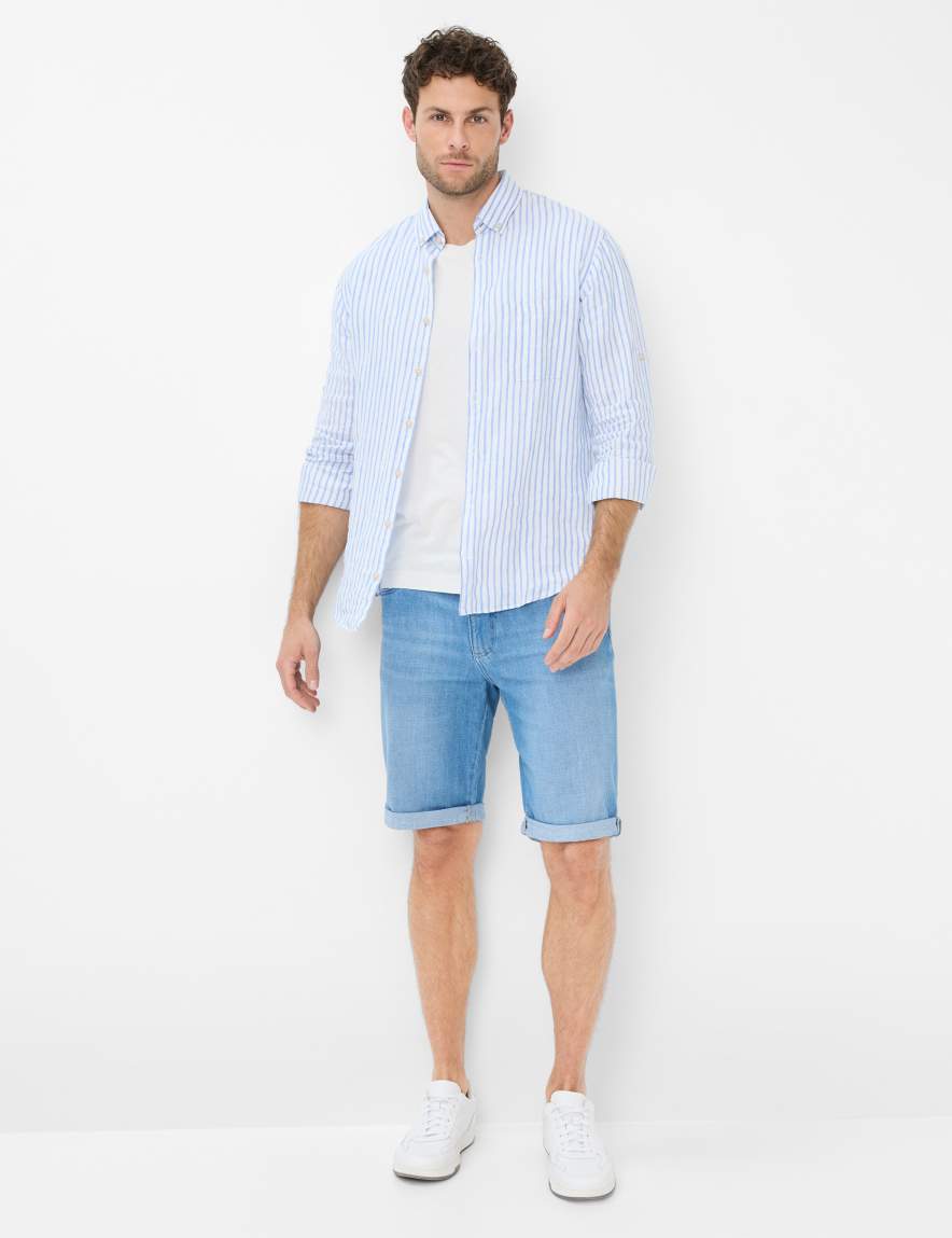 Eurex By Brax Men's Fashion Jeans | Bermudas Style BRAD Regular Fit